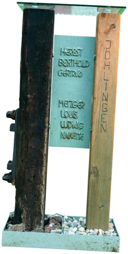 Gedenkstein in Jöhlingen