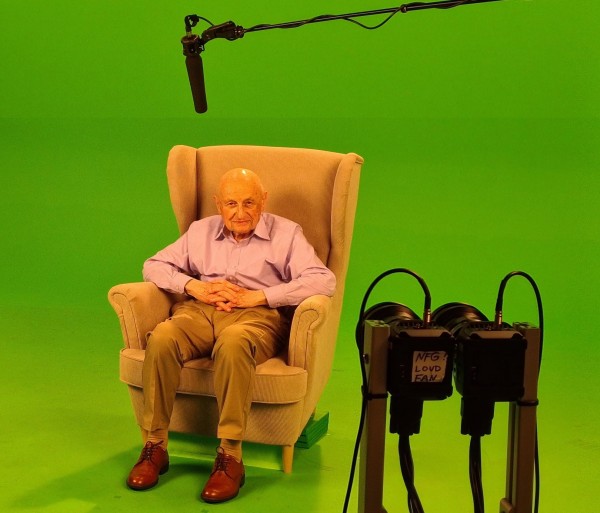 Kurt Maier beim Dreh in Washington